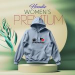 Ladies Comfortable Princess-Sky winter hoodie