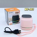 WSTER WS-903 Colorful Lighting Mini Wireless Speaker - Sohan Online Shop