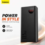 Baseus Adaman 20000mAh 22.5W Metal Power Bank - Sohan Online Shop