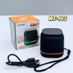 WSTER WS-903 Colorful Lighting Mini Wireless Speaker - Sohan Online Shop