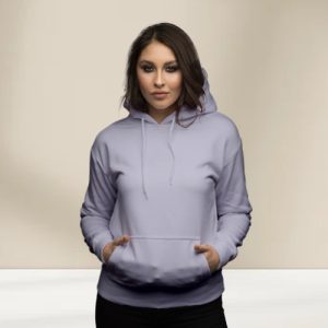 Ladies SnowSoft Hoodie Lite Purple - Sohan Online Shop