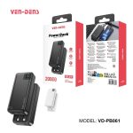Ven-Dens VD-PB061 20000mAh 22.5W Power Bank Fast Charging High Quality Powerbank - Sohan Online Shop