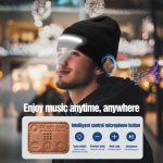 M1-BTD3 Rechargeable LED Light Beanie Hat - Sohan Online Shop