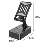 3-in-1 Foldable Mobile Phone Holder with Bluetooth Speaker - Sohan Online Shop