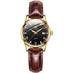 OLEVS 6896 Luxury Simple and Modern Watch (Black) - Sohan Online Shop