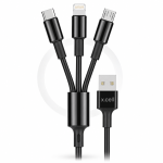 X.Cell High-Performance 3-in-1 Multi Charging Cable - Sohan Online Shop