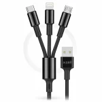 X.Cell High-Performance 3-in-1 Multi Charging Cable - Sohan Online Shop
