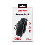 VEN-DENS 10000mAh Power Bank (VD-PB058) - Sohan Online Shop