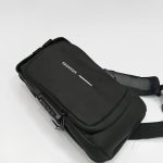 USB charging sport sling Anti-theft shoulder bag (Black) - Sohan Online Shop
