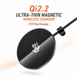 Hoco CW63 Pro Qi2.2 Ultra-Thin Magnetic Wireless Charger - Sohan Online Shop