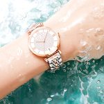 Trsoye Women's Two-Tone Chain Watch - Sohan Online Shop