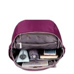 Nylon Backpack Durable Waterproof Casual Shoulder Bag (purple) - Sohan Online Shop