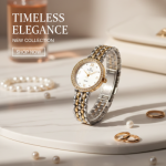 Titan Two-Tone Crystal Roman Dial Men's Watch - Sohan Online Shop