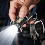 7 Modes High Power LED & COB Keychain Flashlight - Sohan Online Shop