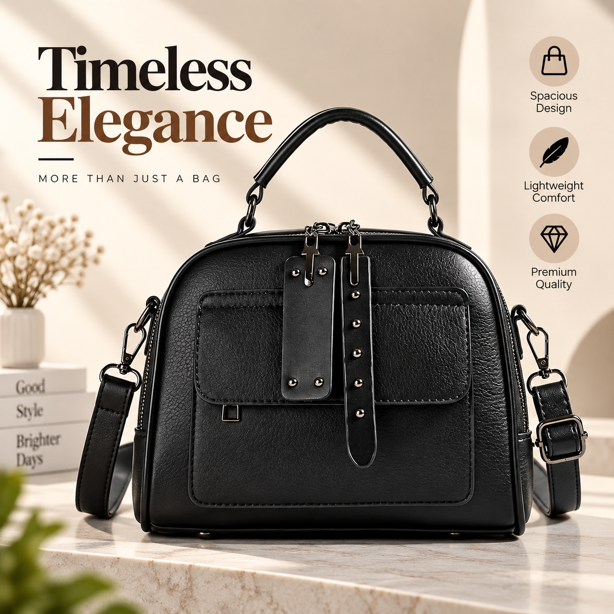 TPXwZfxX75qBQrxAcnjuv0XZczjRDyHU5MeMHrlC.png Huinian XR998-80 High-End Women's Large Capacity Commuting Handbag (Black) - Sohan Online Shop