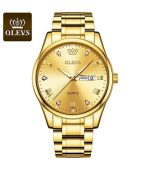 Olevs Luxury Men’s Quartz Watch (Golden ) - Sohan Online Shop