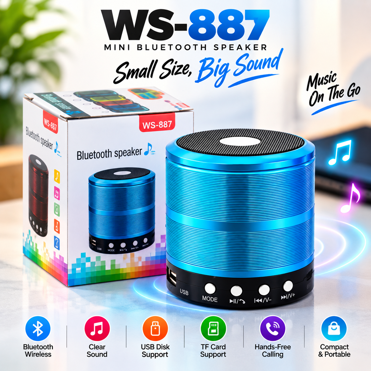 TW0H2pncVh5AU3cIMw56Bo7FYaIuGzNsGiJ8DiwT.png WS-887 Portable Wireless Mini Bluetooth Speaker - Sohan Online Shop