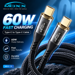 MOXX MDC-15 Type-C to Type-C 60W Fast Charging Cable - Sohan Online Shop