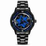 360° Rotating Car Wheel Rim Quartz Watch - Sohan Online Shop