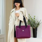 Fashion Shopping Bag (Purple) - Sohan Online Shop