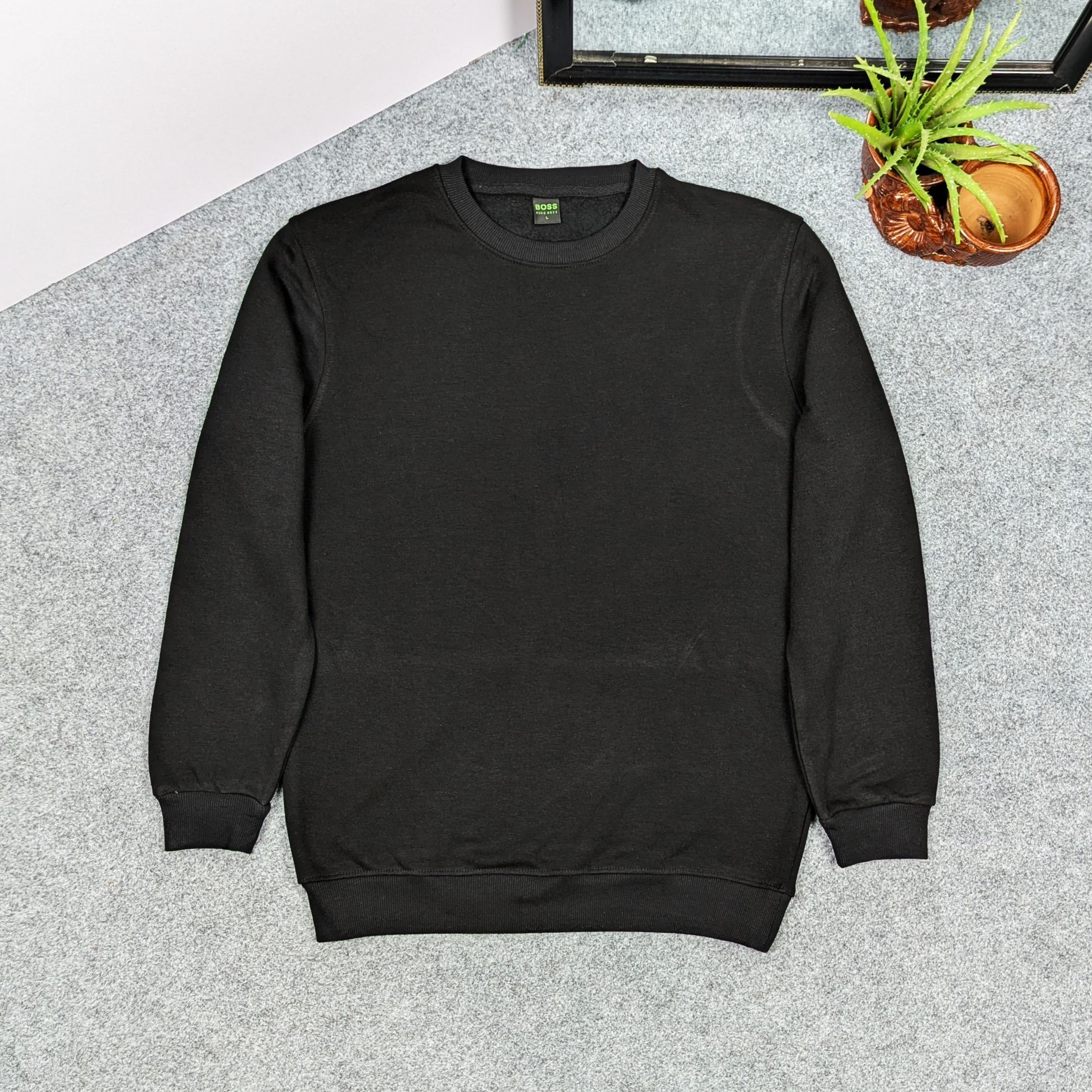 VxbiNfatxtNskBHLekHkJ5Do35QNp1HkmlkjG4oi.jpg Full Sleeve Sweat Shirt Black - Sohan Online Shop