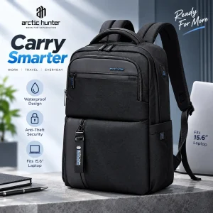Arctic Hunter B00477 City Hunter Waterproof Anti-Theft Backpack - Sohan Online Shop