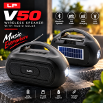 LP-V50 Portable Wireless Bluetooth Speaker with Solar Charging - Sohan Online Shop