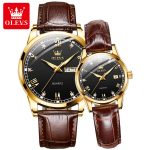 OLEVS 6896 Luxury Simple and Modern Watch (Black) - Sohan Online Shop