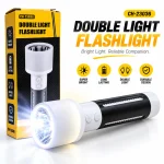 2-in-1 Rechargeable Double Light Torch & Reading Table Lamp - Sohan Online Shop