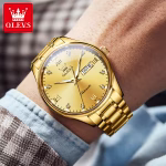 Olevs Luxury Men’s Quartz Watch (Golden ) - Sohan Online Shop
