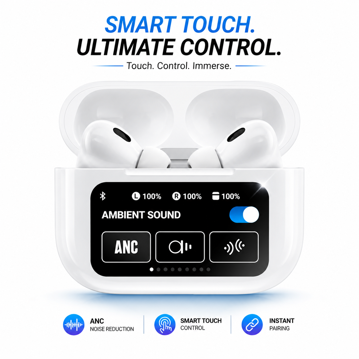 A9 Pro ANC True Wireless Earbuds - Sohan Online Shop