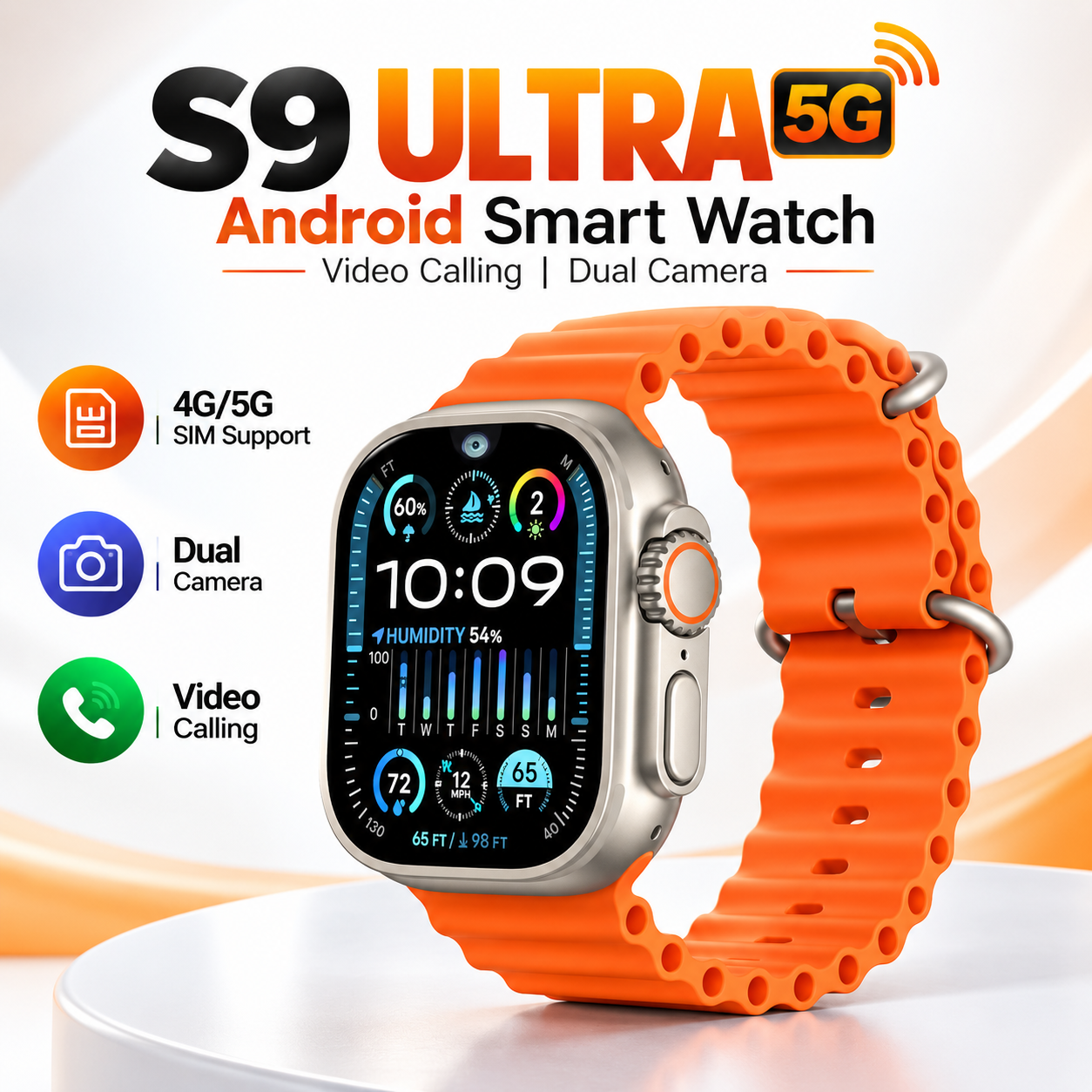 ahMJ1Be6sCWgvQAdqmT0pYsdeVN5yeprYNFde0Vx.png S9 Ultra 5G Android Smart Watch - Sohan Online Shop