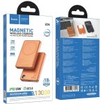 Hoco Q34 Magnetic 10000 mAh Wireless Charging Power Bank. - Sohan Online Shop