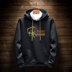 Men's winter hoodie Black Ibadah - Sohan Online Shop