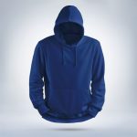 Men's Solid Hoodie Royal Blue