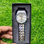 BINBOND 2521 Luxury Brand Luminous Quartz Watch For Men (silver) - Sohan Online Shop