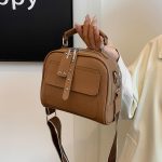 Huinian XR998-80 High-End Women's Large Capacity Commuting Handbag (Brown) - Sohan Online Shop