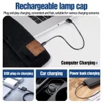 M1-BTD3 Rechargeable LED Light Beanie Hat - Sohan Online Shop