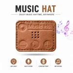 M1-BTD3 Rechargeable LED Light Beanie Hat - Sohan Online Shop