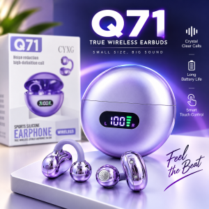 Q71 True Wireless Open-Ear / Ear Clip Earbuds - Sohan Online Shop