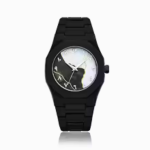 Aura watch Black for mens's Modern Creative Design ( Black) - Sohan Online Shop