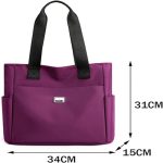 Fashion Shopping Bag (Purple) - Sohan Online Shop