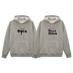 Couple Comfortable Winter Real Boss Hoodie - Sohan Online Shop