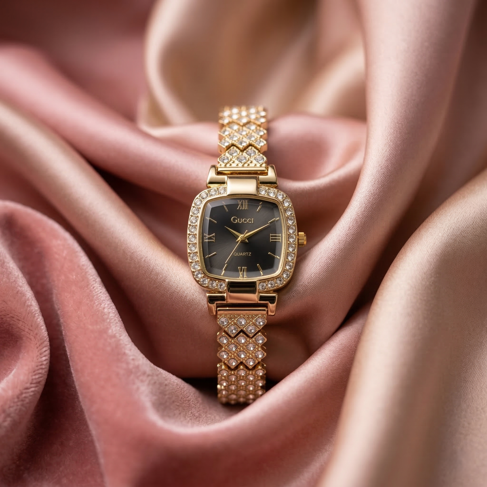 kgyIlSfHIWANB2vnYTEfLifvFWLsxgwOqzb4x23B.png Luxury Golden Stone Studded Ladies Quartz Watch - Sohan Online Shop