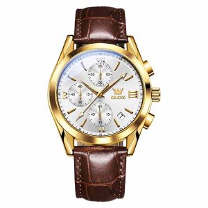 Olevs Casual Men's Quartz Wrist watch - Sohan Online Shop