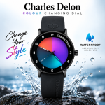 Charles Delon Waterproof Color-Changing Dial Watch for Him & Her - Sohan Online Shop