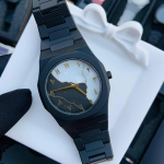 Aura watch Black for mens's Modern Creative Design ( Black) - Sohan Online Shop