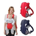 4-in-1 Baby Carrier With Comfortable Cushioned Head Support & Buckle Straps Multicolor - Sohan Online Shop