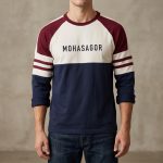 Men's Contrast Design T-Shirt- Navy - Sohan Online Shop