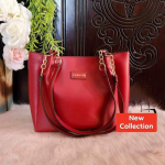 Signature Classic shoulder women's tote bags(maroon) - Sohan Online Shop